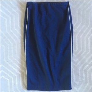 Zara Trafaluc Denim Pencil Skirt